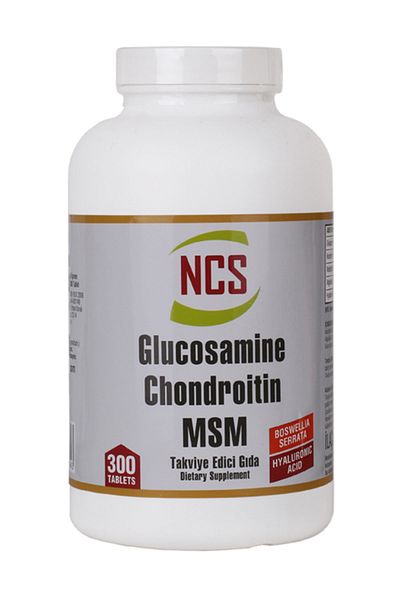 NCS Glucosamine Chondroitin Msm 300 Tablet 3 Boxes 900 Tablets