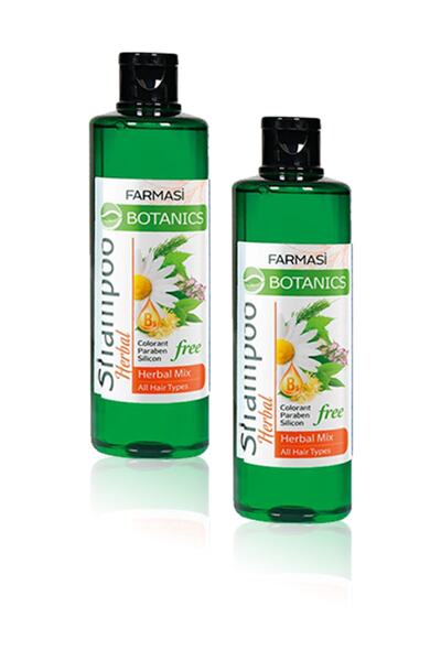 Farmasi شامبو بوتانيكس هيربال ميكس - 500 مل - 2 قطعة