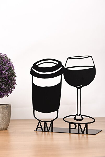 Muyika Design Muyika Metal Masa Üstü Biblo Ampm 23x20cm Bbl-m