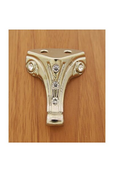 Azimkar Hırdavat Moda Çeyiz Süs Sandıkları Için Minik Lükens Ayak 3.5 Cm Taşl...