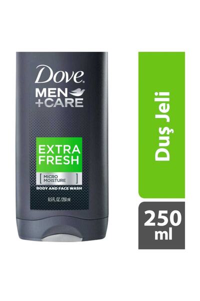 Dove Extra Fresh Erkeklere Özel Yüz Ve Vücut İçin Duş Jeli 250 ml