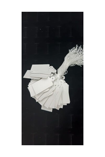 Aydın Decor Yerli Büyük Ipli Beyaz 80 Adet Fiyat Etiketi (aydındecor)