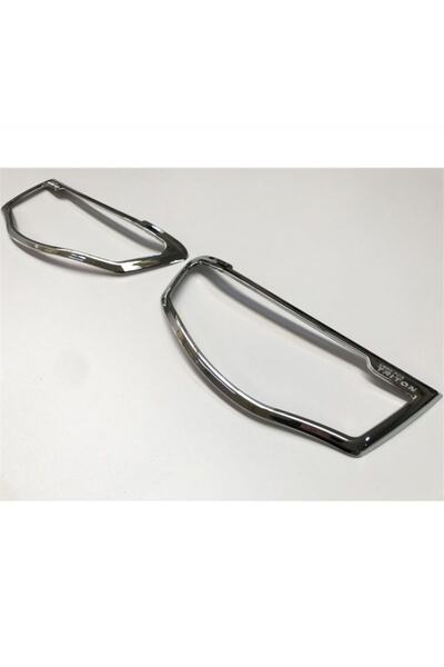 REPLAX Mitsubishi L200 Triton 2008-2011arası Far Çerçevesi Nikelaj 2 Parça Rd52