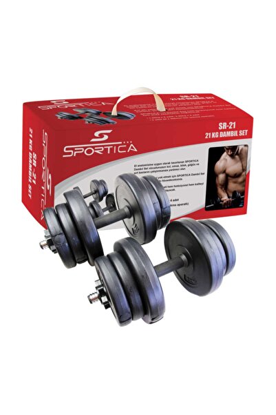 SPORTICA Sr21 Plastik Dambıl Seti 21kg