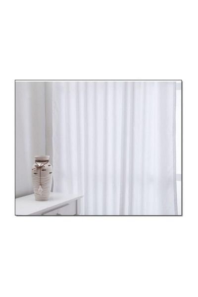 GÜNEŞ PERDE Satin Sunshade Ready Curtain