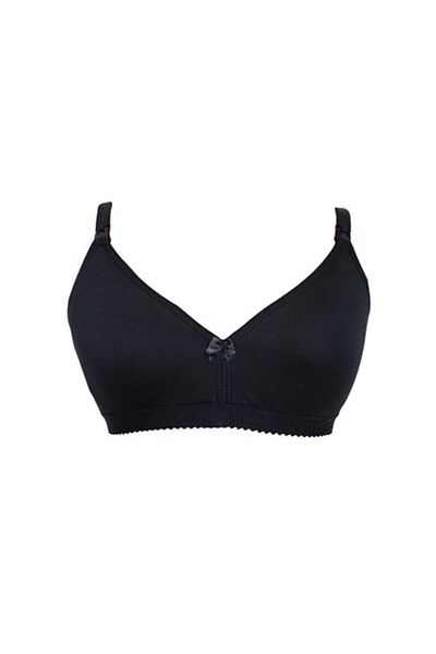 mycey Breastfeeding Black Bra