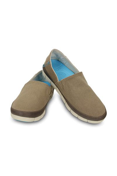 Crocs Stretch Sole Loafer Women Khaki Women's Loafer Shoes 100528977