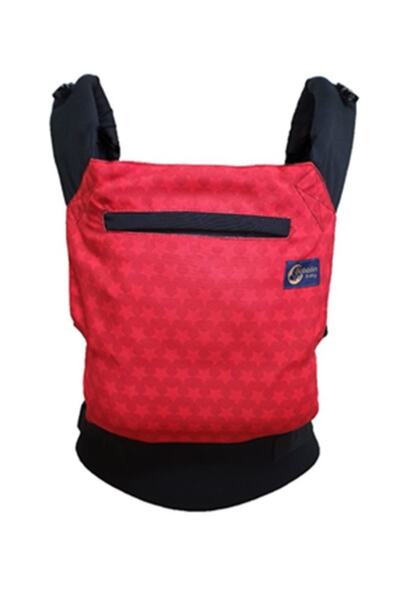 Babalinbaby Zen Design  Ergonomik Kanguru Kırmızı Yıldız 3 Ay-4 Yaş