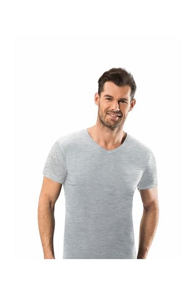 Jiber Ανδρικό εσώρουχο 3 Pack 112 V Neck κοντομάνικο