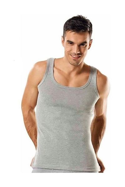 Tutku Men's Gray Rib Sport Athlete - 3 Pieces 0