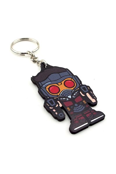 Solfera Star-Lord Guardians Of The Galaxy - MDF Wooden Keychain KC783