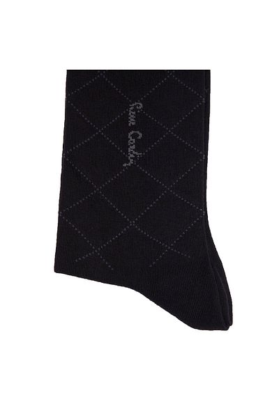 Pierre Cardin Мъжки черни чорапи - COTTON755M