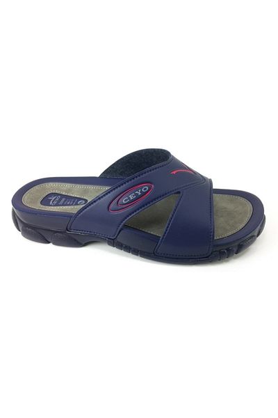 Ceyo 3200-1 Ортопедични мъжки чехли, тъмносини