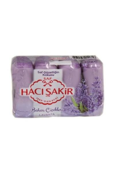 Hacı Şakir صابون اليد والجمال باللافندر 4x70 جم