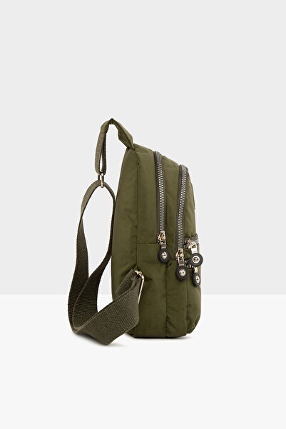 Bagmori Khaki Women's Crossbody Parachute Bag M000004137