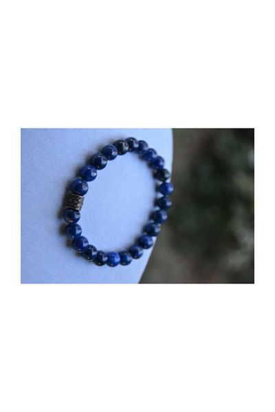 Stoneage Jewellery Lapis Lazuli Natural Stone Bracelet