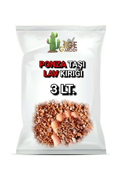 EGE GARDEN 3 Lt. Ponza Taşı Tarım Pomzası Lav Cüruf 5-10 Mm Ortalama