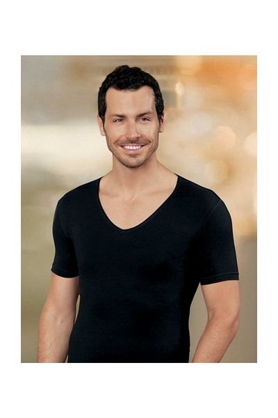 Şahinler Ανδρικά εσώρουχα 2 Pack Me081 με κοντό μανίκι Lycra με λαιμόκοψη