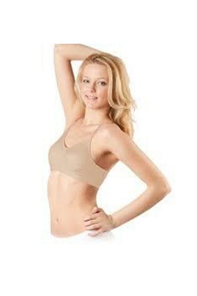 Elite Life Navy Blue Textile Γυναικείο λουράκι με σχοινί χωρίς ραφή Bustier 851