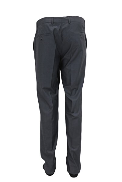 TORICELLI Erkek Gri Klasik Kesim Kumaş Pantolon