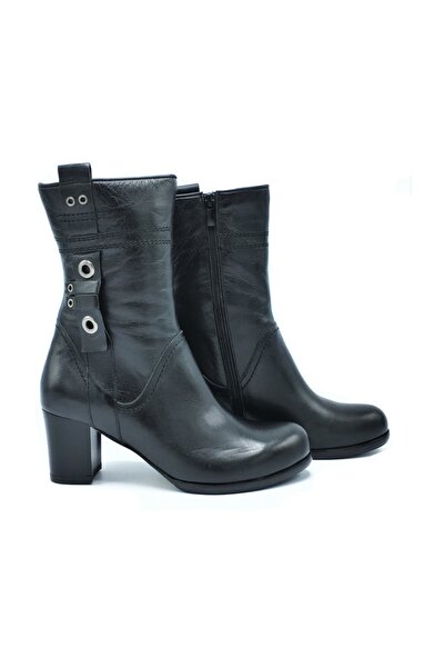 Zaim Kundura Genuine Leather Boots with Black Accessories505001300-1