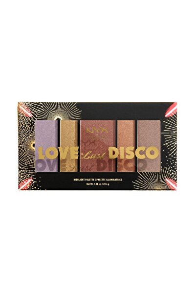 NYX Professional Makeup Aydınlatıcı Palet - Love Lust Disco Highlight Palette
