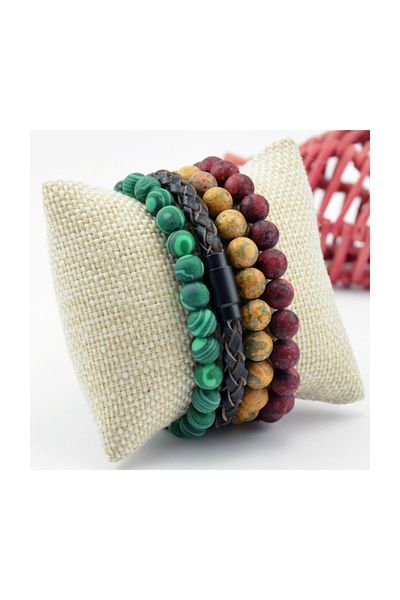 Katre Dizayn Natural Stone Bracelet Set