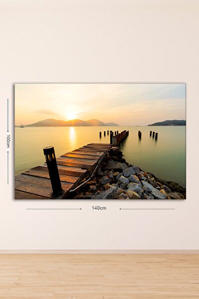 Tablo Center Dev Boyut Dekoratif Kanvas Tablo 100x140cm