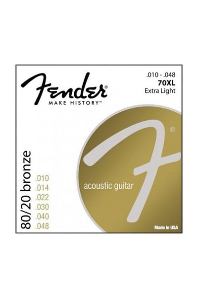 FENDER 80/20 Bronze 70xl 10-48