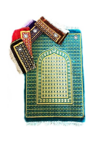 RoseRoi Akıllı Pusulalı Kadife Seccade