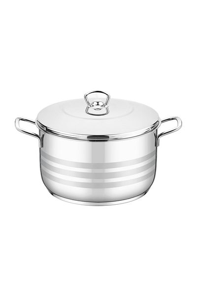 NİCE Elite Single Steel Pot 22x12 4.5 Liter