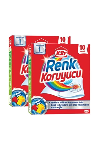 K2R Colour Catcher Renk Koruyucu Mendil 10'lu 2 Paket