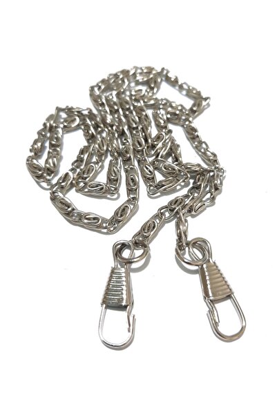 Anthika 68 Cm Thin Silver Color Handbag Chain Strap