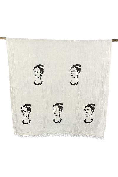 pamukidea Τοπική Εκτύπωση Χεριού Μουσελίνα Peshtemal Slap Stone Printed Buldan Cotton Beach, Hammam Peshtemal