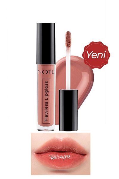 NOTE Flawless Lip Gloss - Moisturizing Lip Gloss 02, Delicate Pink...brightening0018
