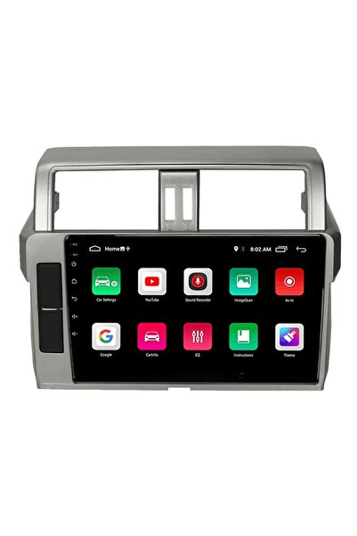 EXVOL تويوتا برادو 2014-2017 أندرويد متعدد الوسائط مشغل 9 بوصة HD IPS شاشة 2 جيجابايت/32 جيجابايت مع هدية الكاميرا