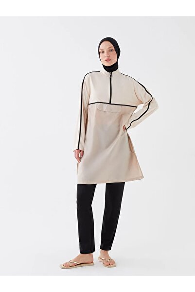 NaLatia Burkini Set 3-teilig - Langarm Badeanzug Mit Hijab Für Damen