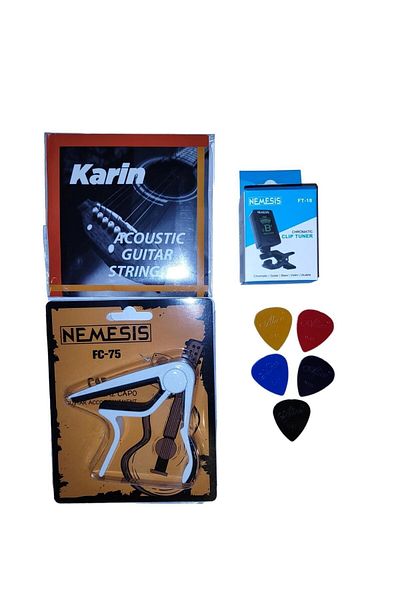 Karin Acoustic Guitar String-Clamp-Tuner