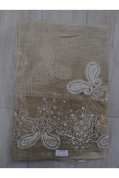 19V69 ITALIA Organza Silk Cotton Series with Shawl Hanger and Gift Set 90x200 Cm
