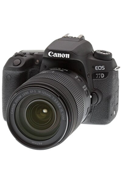 Canon EOS 77D 18-135mm IS USM NANO LENS İTHALATCI GARANTİLİ