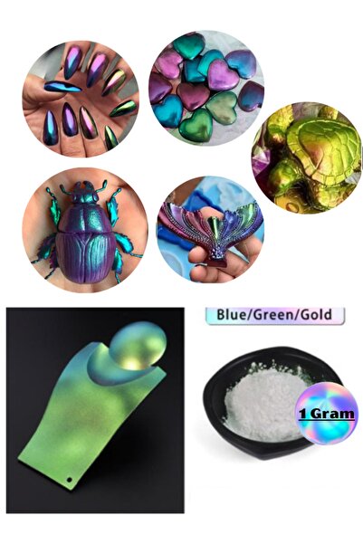 Sirius Hobi Epoksi Makyaj-Tırnak Chameleon Bukalemun Pigment Boya 1 gr