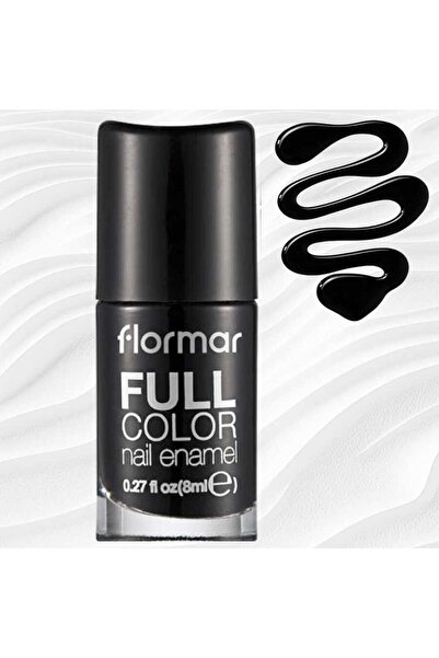 Flormar Full Color Nail Enamel FC32 Victory of Black