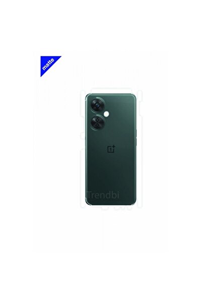 Wrapsol Oneplus Nord CE 3 Lite 5G Mat Arka ve Yan Kaplama Leke Bırakmayan Pol...