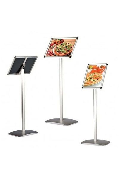 Panda Led Lighted Menyboard Aluminum Diversion Board with A4 Legs 21X30X100Cm