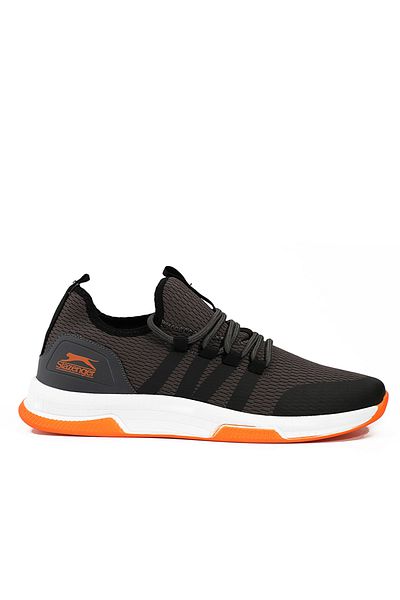 Slazenger TUESDAY I Sneaker Unisex Shoes Dark Grey/Orange