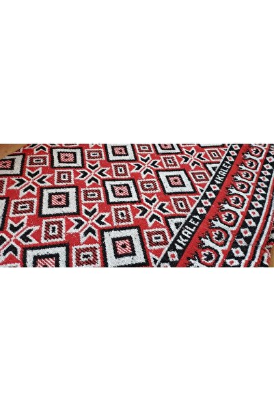 Başaran tekstil Makine Dokuması Baklava Desenli 3 Mekik Kaliteli Kalın Kilim
