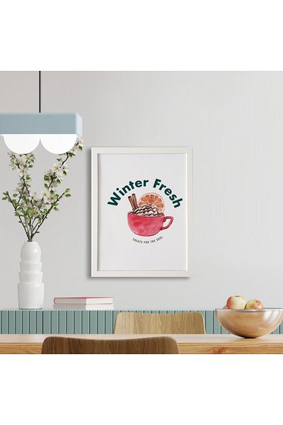 Ayışığı Dizayn Bucătărie-Cafenea Set de masă simplă cu cadru laminat 3