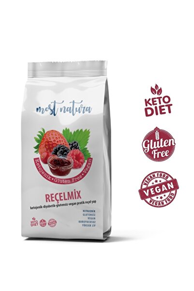 MOST NATURA Ketojenik Glutensiz Vegan Reçelmix 160gr