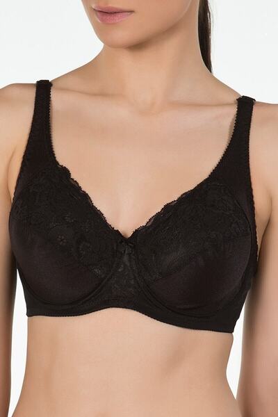 Kom حمالة صدر روزينا سوداء للنساء - ماء 1011701 هولا