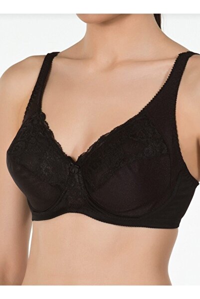 Kom Kadın Siyah Rosenna Toparlayıcı Sütyen